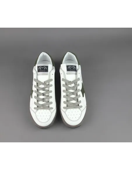 Ama Brand \ Sneakers Uomo Slam Pelle Bianco Prezzo 205,00