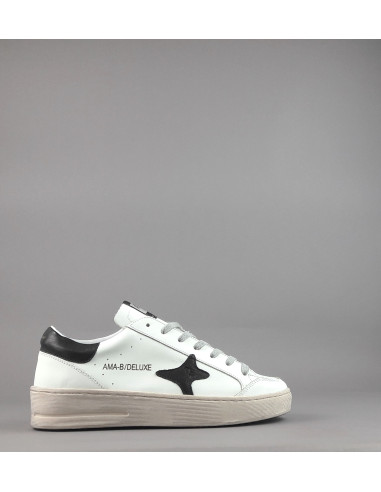 Ama Brand \ Sneakers Uomo Slam Pelle Bianco Prezzo 205,00