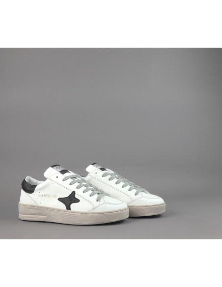 Ama Brand \ Sneakers Uomo Slam Pelle Bianco Prezzo 205,00