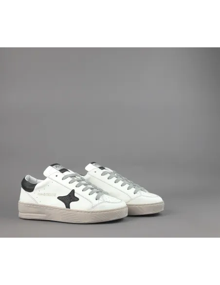 Ama Brand \ Sneakers Uomo Slam Pelle Bianco Prezzo 205,00
