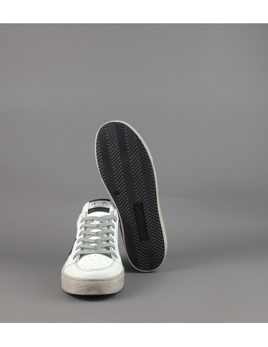 Ama Brand \ Sneakers Uomo Slam Pelle Bianco Prezzo 205,00