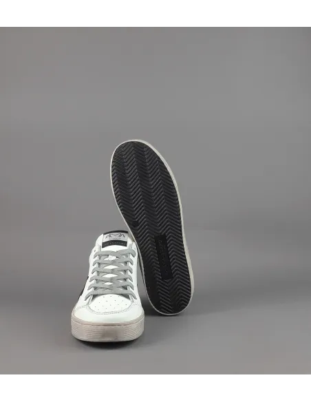 Ama Brand \ Sneakers Uomo Slam Pelle Bianco Prezzo 205,00