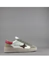 Ama Brand \ Sneakers Uomo Slam Pelle E Camoscio Verde Militare Tenue Prezzo 205,00