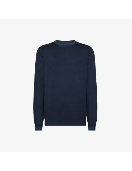 Sun 68 \ Maglia Uomo Lana Blu Scuro Prezzo 120,00