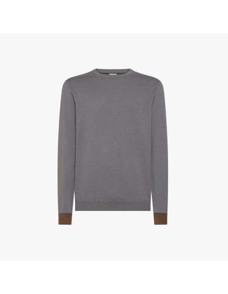 Sun 68 \ Maglia Uomo Misto Lana Grigio Prezzo 120,00