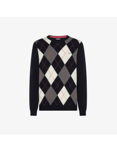 Sun 68 \ Maglia Uomo Misto Lana Blu Scuro Prezzo 150,00