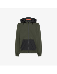 Sun 68 \ Felpa Giacca Uomo Misto Cotone Verde Militare Prezzo 150,00