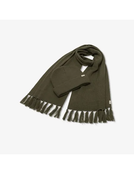 Sun 68 \ Cappello E Sciarpa Coordinato Verde Militare Prezzo 110,00