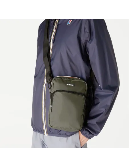 K-Way \ Borsello Unisex Erloy Nylon Ripstop Verde Militare Prezzo 50,00