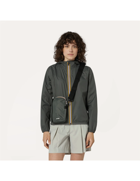 K-Way \ Borsello Unisex Barbiton Nylon Ripstop Verde Militare Prezzo 50,00