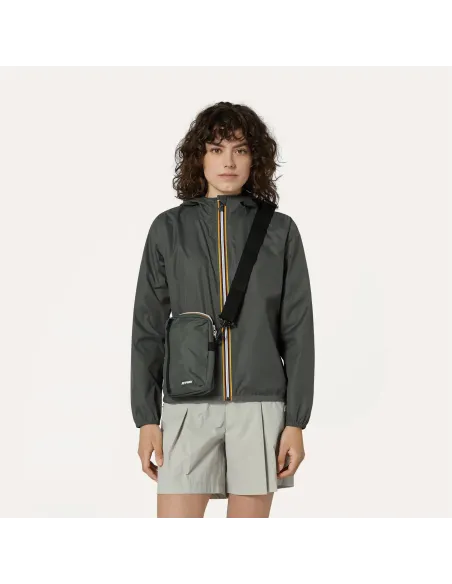 K-Way \ Borsello Unisex Barbiton Nylon Ripstop Verde Militare Prezzo 50,00