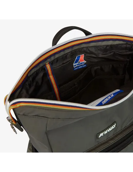 K-Way \ Zaino Unisex Maizy Nylon Ripstop Verde Militare Prezzo 100,00