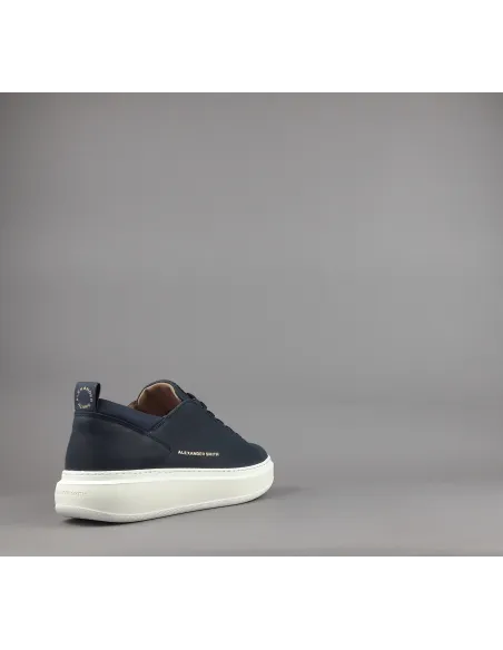 Alexander Smith \ Sneakers Uomo Wembley Nabuk Blu Scuro Prezzo 215,00