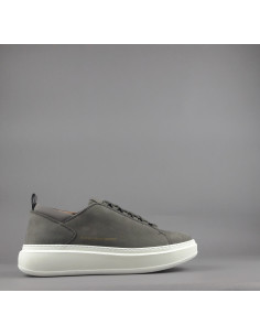 Alexander Smith \ Sneakers Uomo Wembley Nabuk Grigio Prezzo 215,00