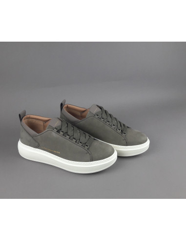 Alexander Smith \ Sneakers Uomo Wembley Nabuk Grigio Prezzo 215,00