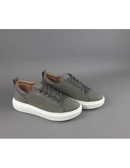 Alexander Smith \ Sneakers Uomo Wembley Nabuk Grigio Prezzo 215,00