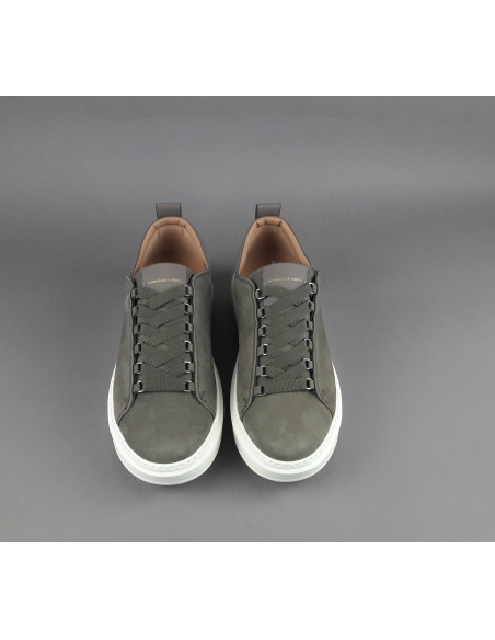 Alexander Smith \ Sneakers Uomo Wembley Nabuk Grigio Prezzo 215,00