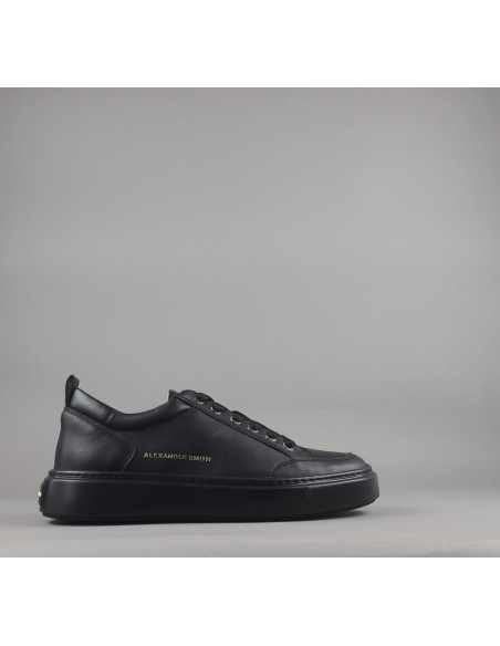 Alexander Smith \ Sneakers Uomo Bond Pelle Nero Prezzo 208,00
