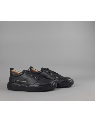 Alexander Smith \ Sneakers Uomo Bond Pelle Nero Prezzo 208,00