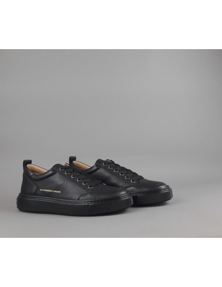 Alexander Smith \ Sneakers Uomo Bond Pelle Nero Prezzo 208,00