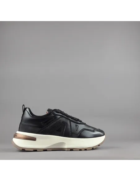 Alexander Smith \ Sneakers Donna Liverpool Pelle Nero Prezzo 198,00