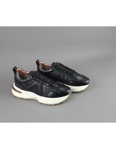 Alexander Smith \ Sneakers Donna Liverpool Pelle Nero Prezzo 198,00