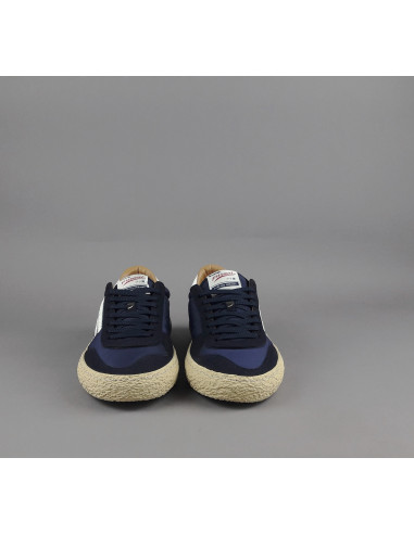 Puraai \ Sneakers Uomo Polly Camoscio E Tela Blu Scuro Prezzo 209,00