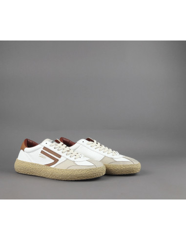 Puraai \ Sneakers Uomo Pelle Bianco Prezzo 199,00