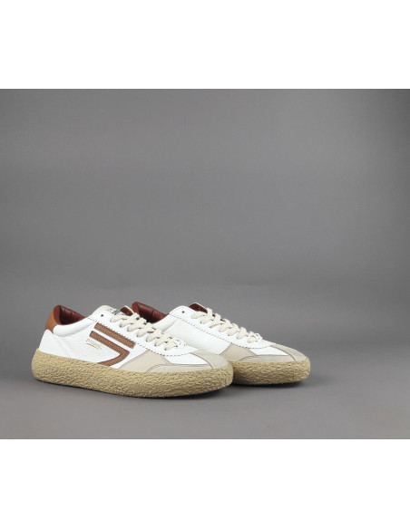 Puraai \ Sneakers Uomo Pelle Bianco Prezzo 199,00