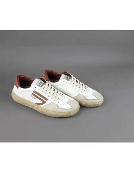 Puraai \ Sneakers Uomo Pelle Bianco Prezzo 199,00