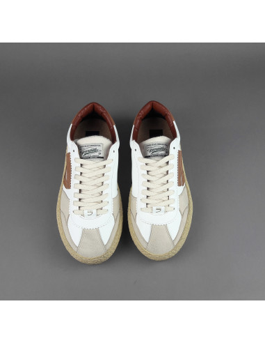 Puraai \ Sneakers Uomo Pelle Bianco Prezzo 199,00