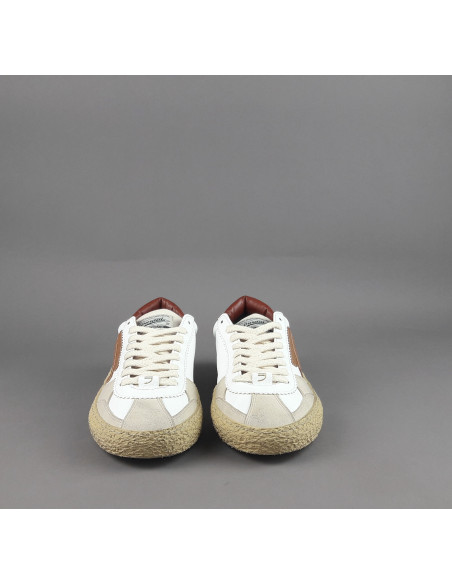 Puraai \ Sneakers Uomo Pelle Bianco Prezzo 199,00