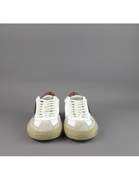Puraai \ Sneakers Uomo Pelle Bianco Prezzo 199,00