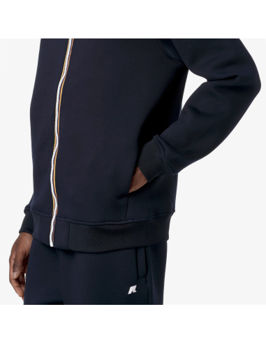 K-Way \ Felpa Giacca Uomo Rainer Scuba Stretch Blu Scuro Prezzo 150,00