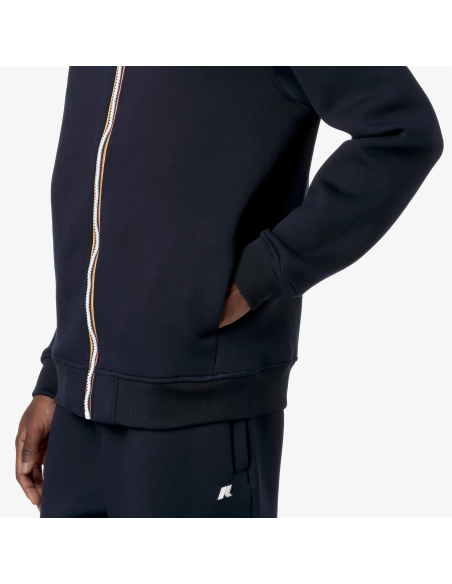 K-Way \ Felpa Giacca Uomo Rainer Scuba Stretch Blu Scuro Prezzo 150,00
