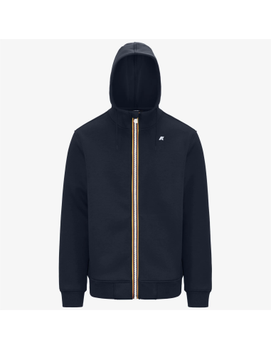 K-Way \ Felpa Giacca Uomo Rainer Scuba Stretch Blu Scuro Prezzo 150,00