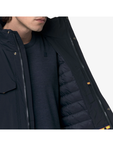 K-Way \ Giubbino Medio Uomo Manuel Warm Blu Scuro Prezzo 320,00