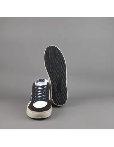 Ama Brand \ Sneakers Uomo Slam Pelle E Camoscio Marrone Scuro Prezzo 205,00