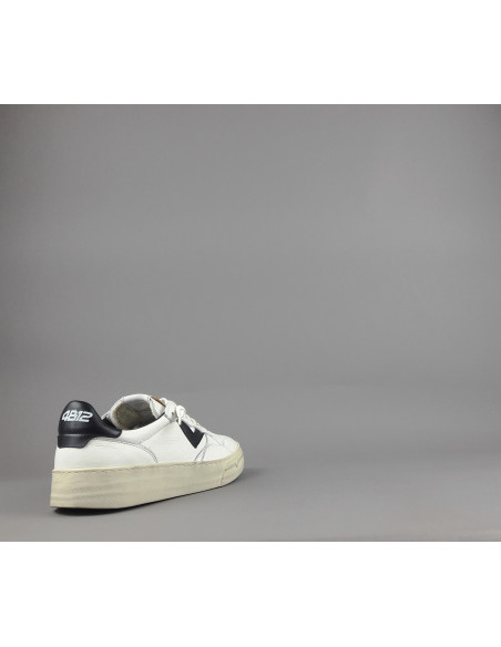 4B12 \ Sneakers Hyper Uomo Pelle Bianco Prezzo 199,00