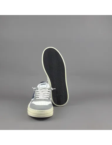 4B12 \ Sneakers Hyper Uomo Camoscio E Pelle Grigio Prezzo 199,00