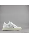 4B12 \ Sneakers Kyle Uomo Pelle E Camoscio Bianco Prezzo 219,00