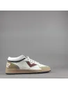 4B12 \ Sneakers Play Mid Uomo Pelle E Camoscio Beige Prezzo 219,00