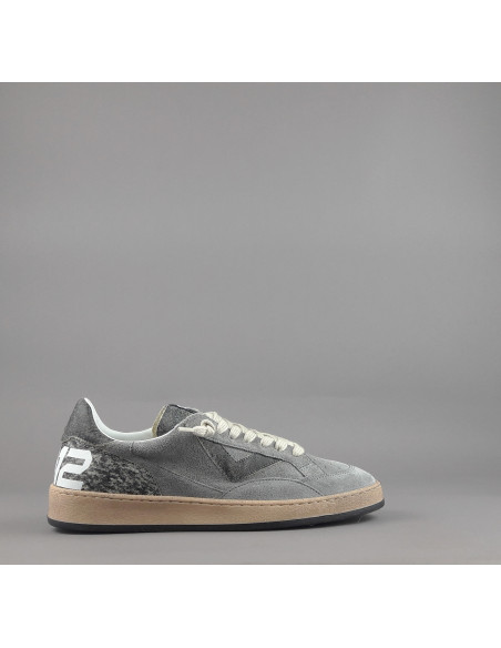 4B12 \ Sneakers Play Uomo Camoscio Grigio Prezzo 209,00