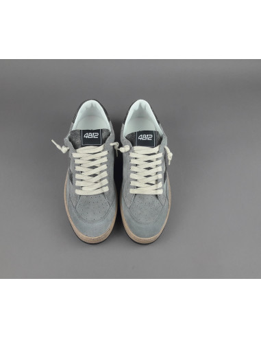 4B12 \ Sneakers Play Uomo Camoscio Grigio Prezzo 209,00
