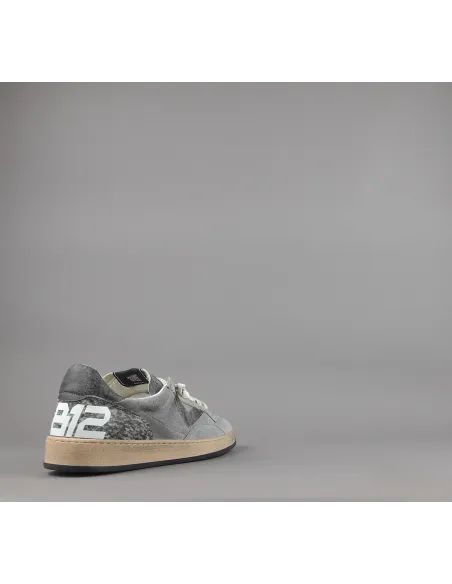 4B12 \ Sneakers Play Uomo Camoscio Grigio Prezzo 209,00