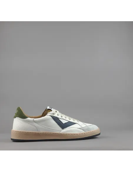 4B12 \ Sneakers Play Uomo Pelle E Camoscio Bianco Prezzo 199,00