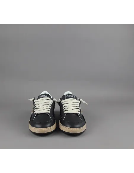 4B12 \ Sneakers Play Donna Pelle Nero Prezzo 199,00