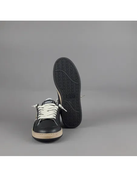 4B12 \ Sneakers Play Donna Pelle Nero Prezzo 199,00