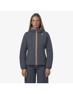 K-Way \ Giubbino Donna Lily Thermo Double Blu Grigio Prezzo 410,00