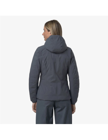 K-Way \ Giubbino Donna Lily Thermo Double Blu Grigio Prezzo 410,00